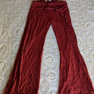 Rust Wrap Boho Pants